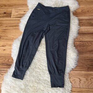 Lole Cropped Joggers Grey Size Small